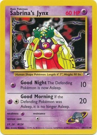 Sabrina's Jynx Card Front