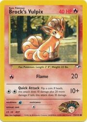 Brock's Vulpix