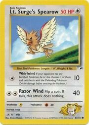 Lt. Surge's Spearow