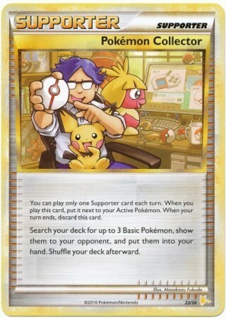 Pokémon Collector Card Front