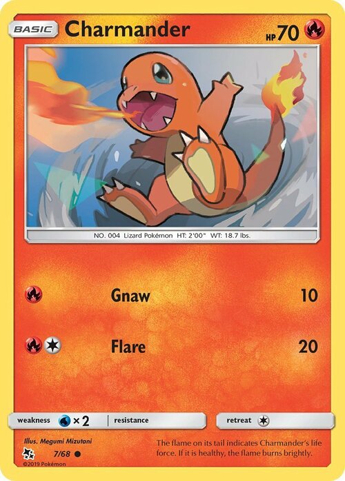 Charmander Card Front