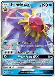 Starmie GX [Star Stream | Spinning Attack | Hydro Pump GX]