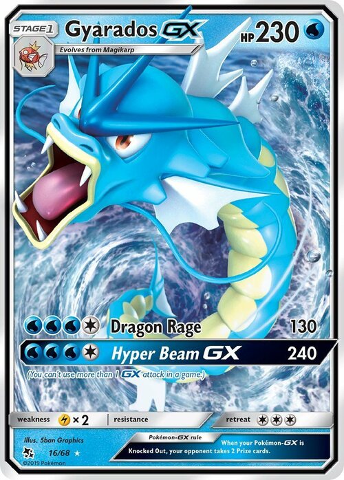 Gyarados GX Card Front