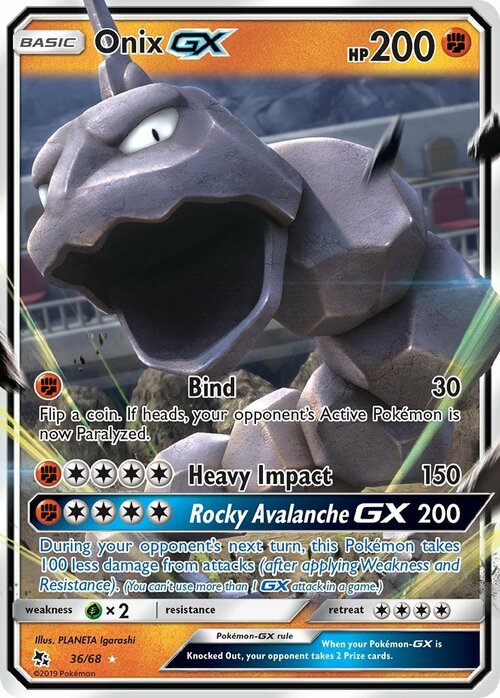 Onix GX Card Front