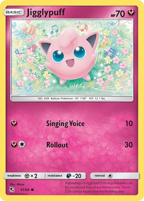 Jigglypuff Card Front