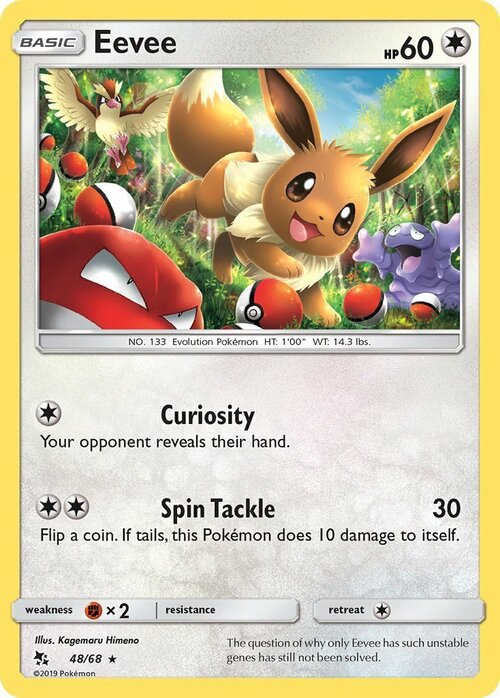 Eevee Card Front