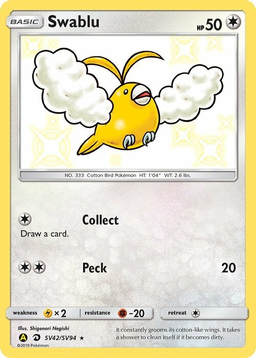 Swablu Card Front