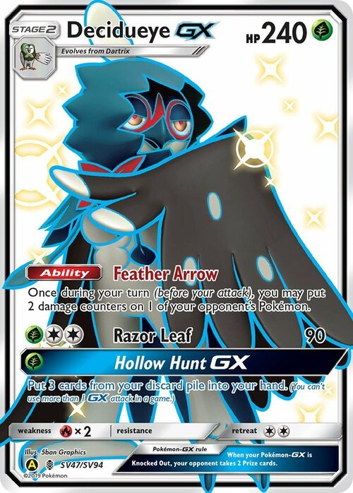 Decidueye GX Card Front