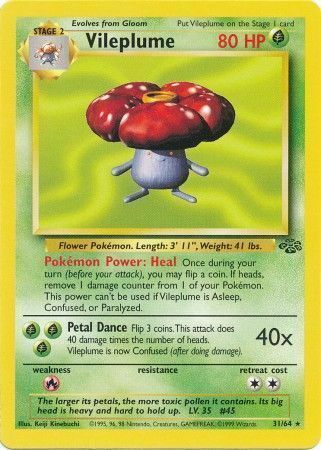 Vileplume Card Front