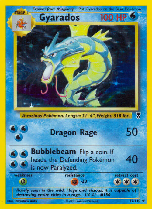 Gyarados Card Front