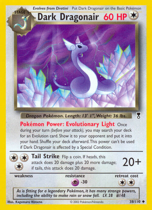 Dark Dragonair Card Front