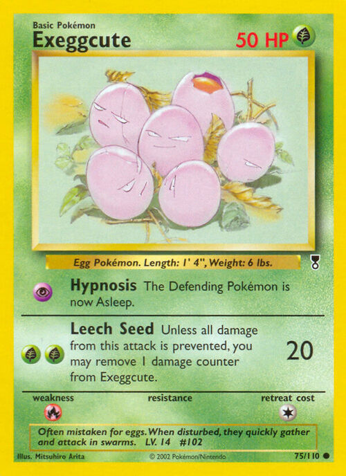 Exeggcute Card Front