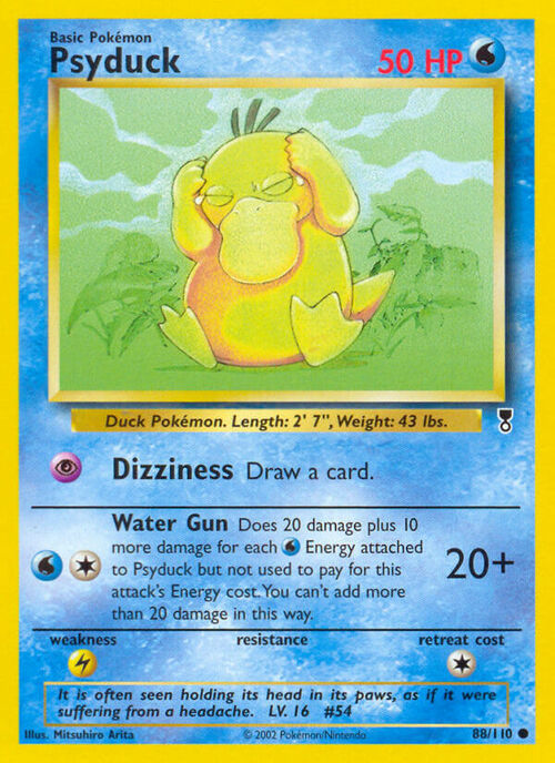 Psyduck Card Front