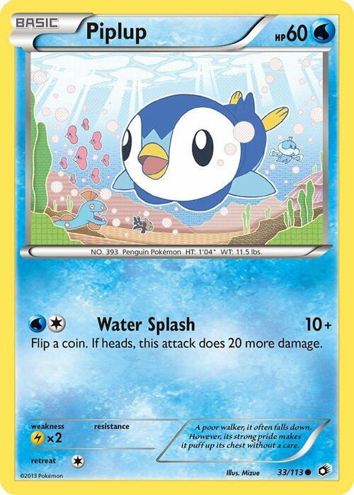 Piplup Card Front