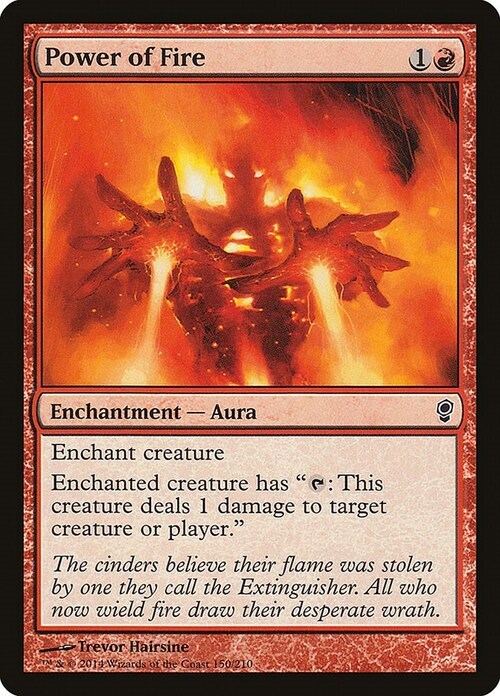 Power of Fire Card Front