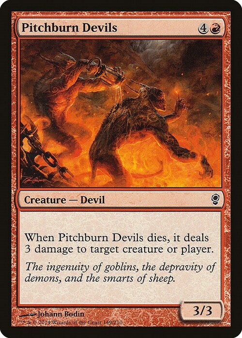 Pitchburn Devils Card Front