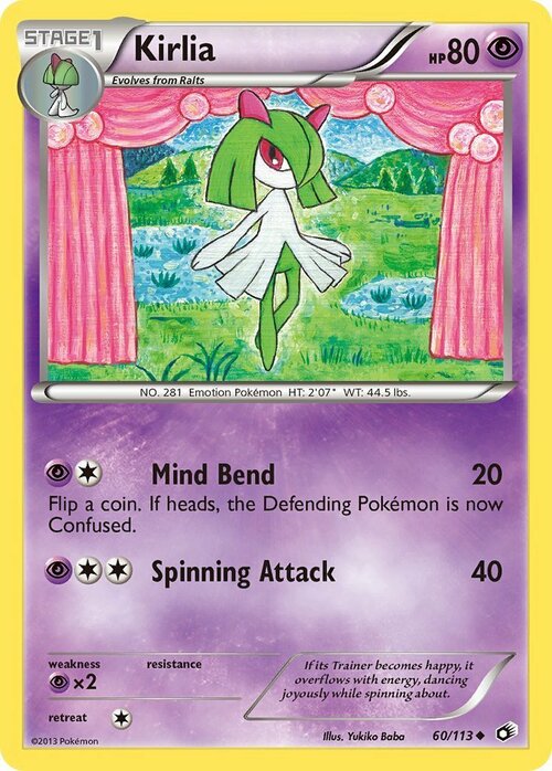 Kirlia Card Front