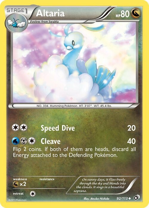 Altaria Card Front