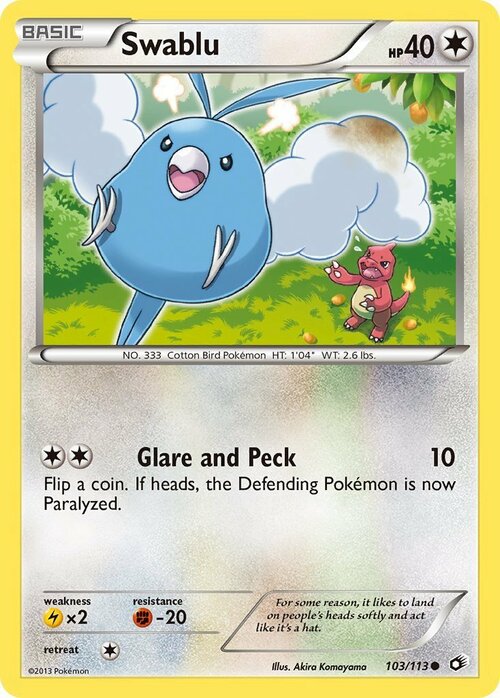 Swablu Card Front