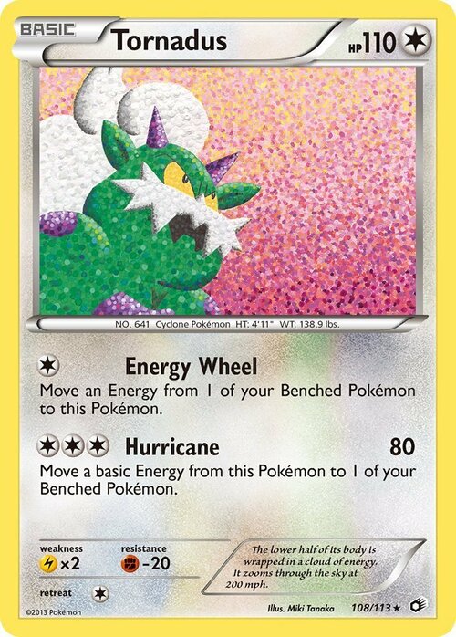 Tornadus Card Front