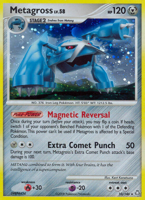 Metagross Lv.58 Card Front