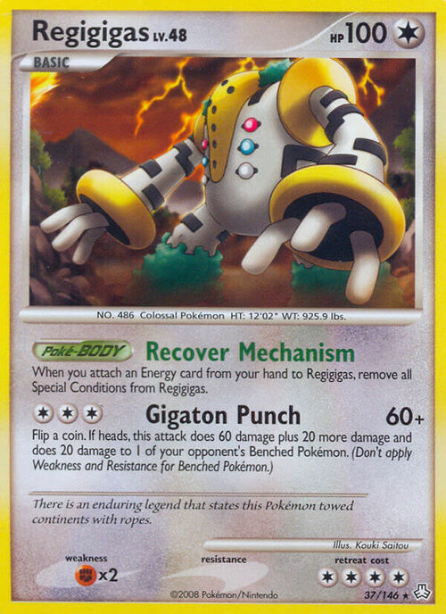 Regigigas Lv.48 Card Front