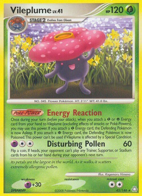 Vileplume Lv.41 Card Front