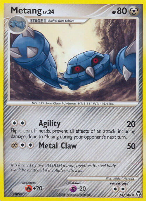 Metang Lv.24 Card Front