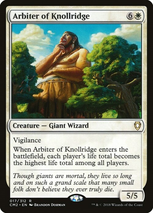 Arbiter of Knollridge Card Front