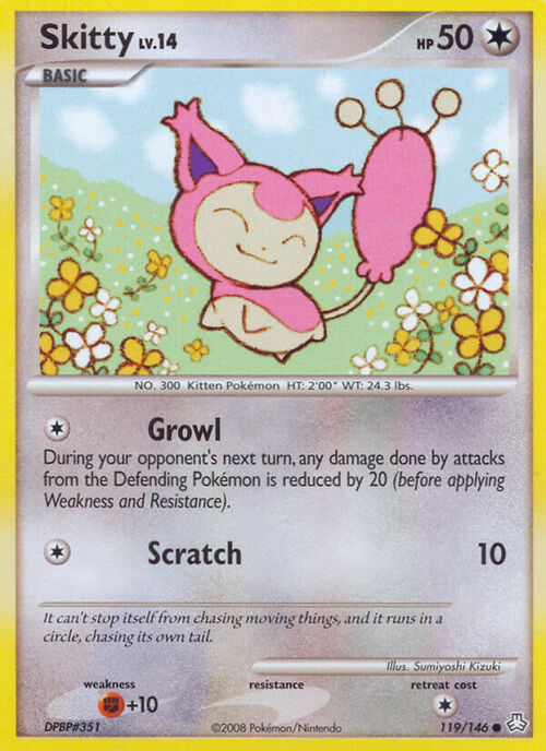 Skitty Lv.14 Card Front