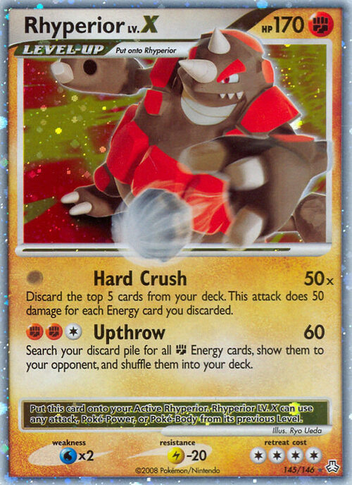 Rhyperior LV.X Card Front