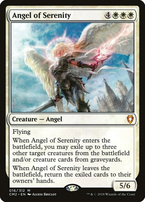 Angel of Serenity Card Front