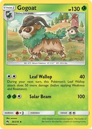 Gogoat [Leaf Wallop | Solar Beam]