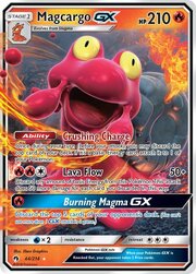 Magcargo GX [Crushing Charge | Lava Flow | Burning Magma GX]