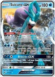 Suicune GX [Phantom Winds | Cure Stream | Brinicle GX]