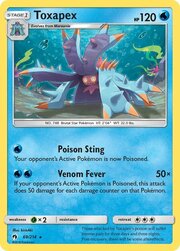 Toxapex [Poison Sting | Venom Fever]