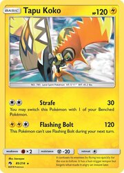 Tapu Koko [Strafe | Flashing Bolt]