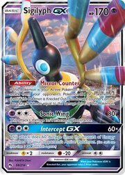 Sigilyph GX [Mirror Counter | Sonic Wing | Intercept GX]