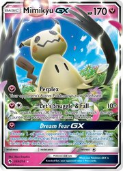 Mimikyu GX [Perplex | Let's Snuggle & Fall | Dream Fear GX]