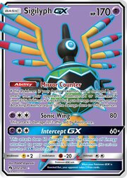 Sigilyph GX [Mirror Counter | Sonic Wing | Intercept GX]