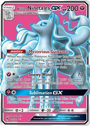 Ninetales di Alola GX