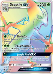 Sceptile GX [Mach Cut | Leaf Cyclone | Jungle Heal GX]