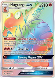 Magcargo GX [Crushing Charge | Lava Flow | Burning Magma GX]