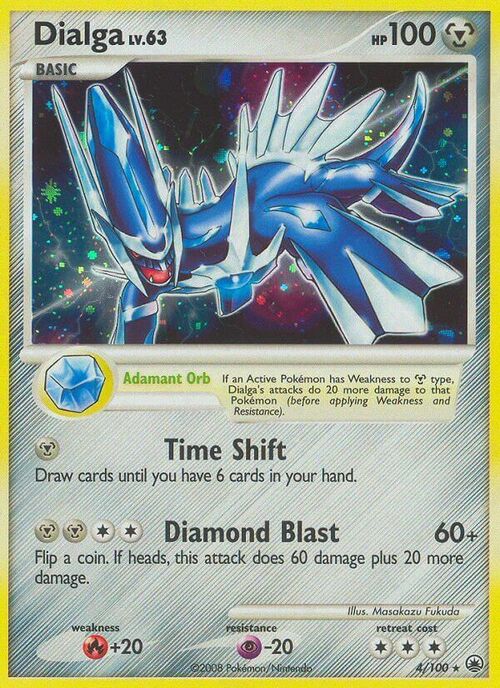 Dialga Card Front