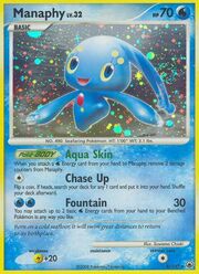 Manaphy Lv.32 [Aqua Skin | Chase Up | Fountain]