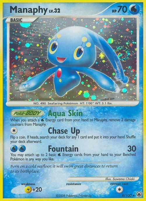 Manaphy Card Front