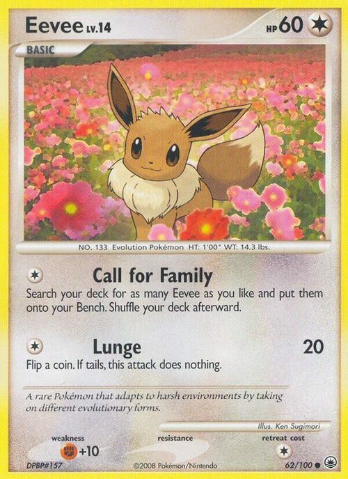 Eevee Card Front