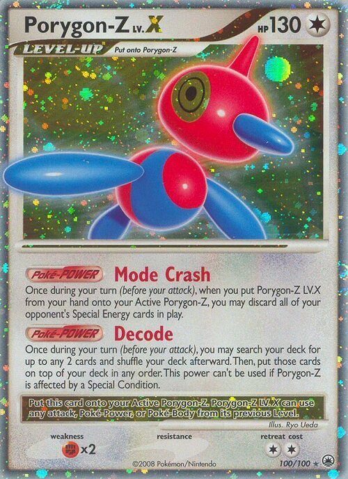 Porygon-Z LV.X Card Front