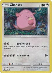 Chansey [Bind Wound | Hammer In]