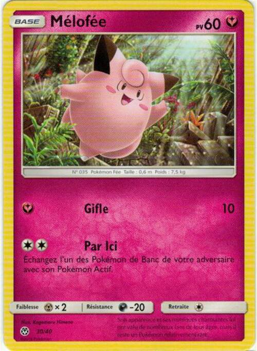 Clefairy Card Front